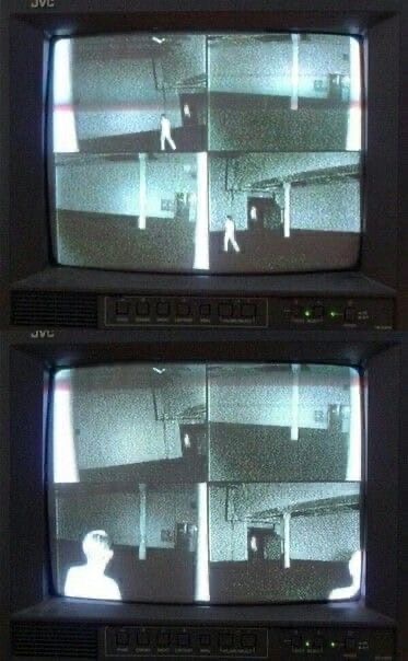 Monitores de un circuito cerrado de televisión